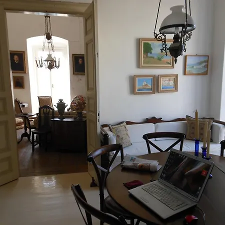 Mansion At Chora In Andros Town